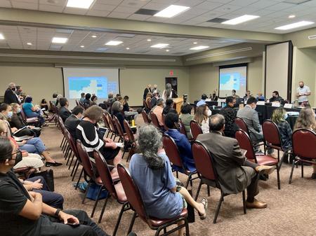 Public redistricting meeting